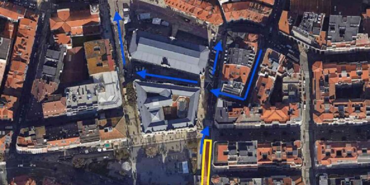Cortes tráfico Santander