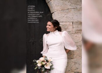 Diseño nupcial de Joseba Huarte Atelier