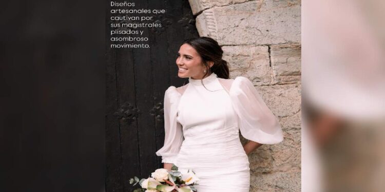 Diseño nupcial de Joseba Huarte Atelier