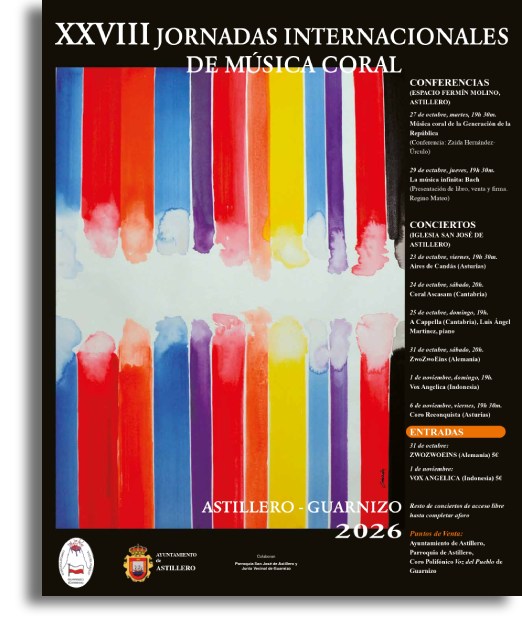 Cartel Jornadas corales