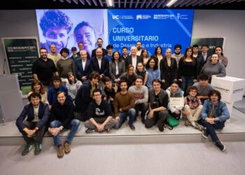 Participantes del curso de desarrollo de videojuegos
