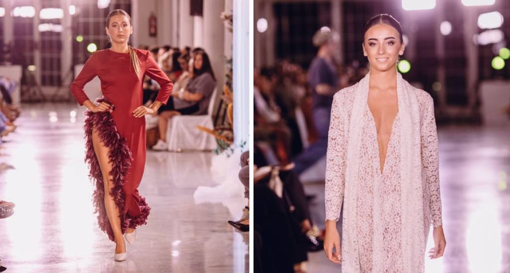Modelos en un desfile de moda
