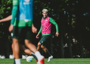 zabiri entrenamiento en el Sardinero