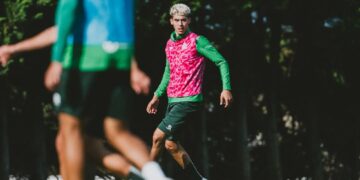 zabiri entrenamiento en el Sardinero