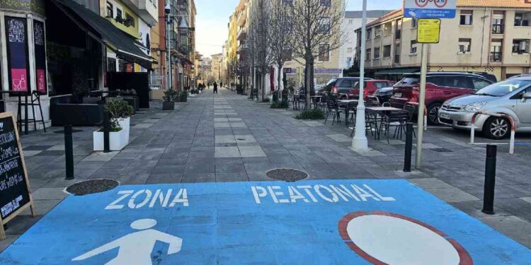 calles peatonales y de tráfico restringido
