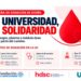 campaña de donación en la UC