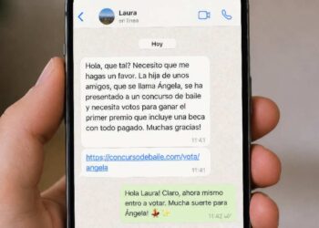 fraude en WhatsApp