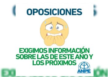 ANPE reclama información sobre las oposiciones docentes en Cantabria