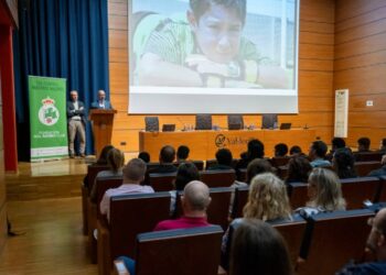 César Pascual interviene en la jornada Racing Saludable